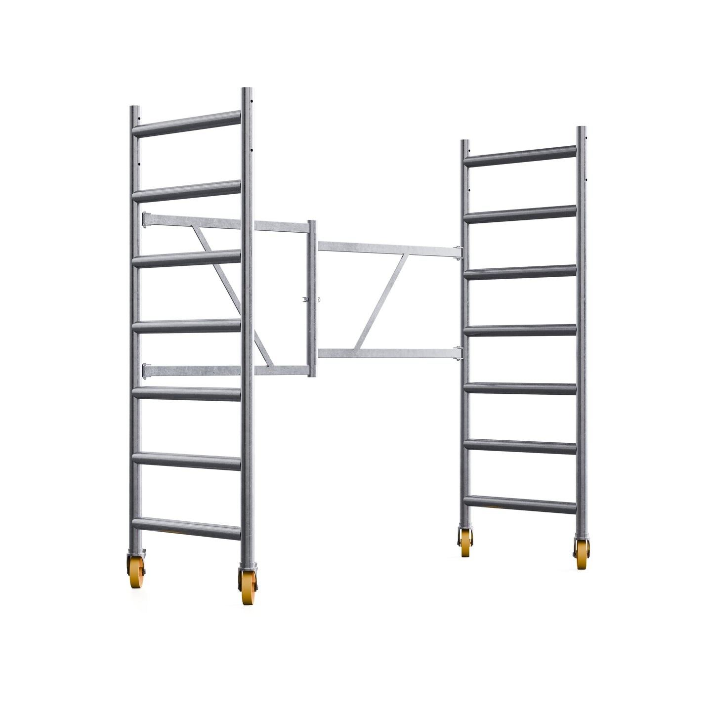 CUSTERS® Foldy 13SX Pro Series Aluminum Folding Scaffold Tower