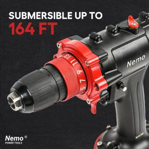 NEMO® V2 Divers Edition Waterproof Drill (50M / 164 ft) – 18V IP68