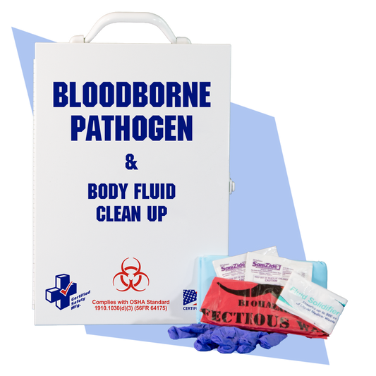Bloodborne Pathogen & Body Fluid Clean-Up Kit – OSHA Spec