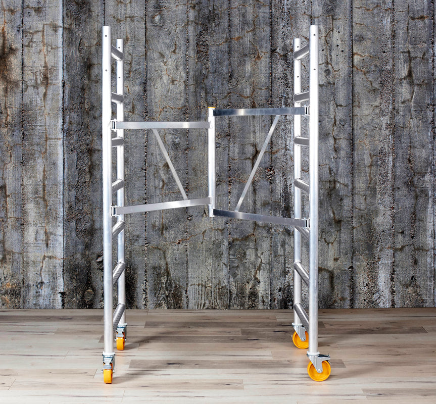 CUSTERS® Foldy 10 Pro Series Aluminum Folding Scaffold Tower